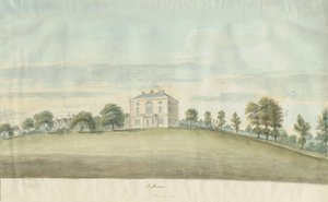 Colton – Bellamore House: akvarell festészet, és [c 1800] alkotó: Unbekannt