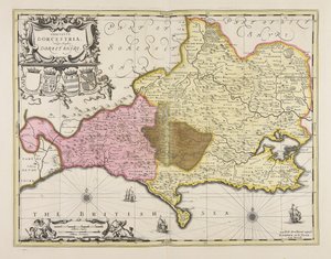 Comitatus Dorcestria vulgo anglice Dorset megye alkotó: Unbekannter Künstler