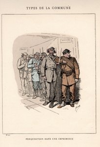 Paris Commune: A KERESÉS követi NYOMTATÁSBAN (27) a „” Les Communeux”-ban alkotó: Unbekannt