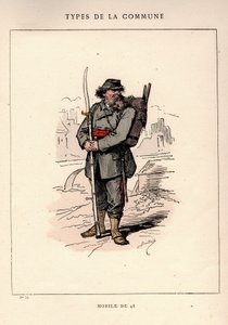 Paris Commune: MOBILE DE 48 jelmeze a Les Communeux-ban alkotó: Unbekannt