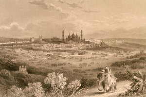 Delhi (metszet) alkotó: Unbekannter Künstler