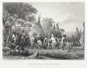 Dog Dance of the Dahcotas [sic], Észak-Amerika alkotó: Unbekannt