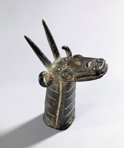 Sárkány, Marduk isten szimbóluma, késő asszír korszak, ie 800-600 körül (bronz) alkotó: Unbekannt