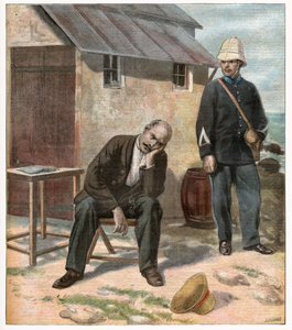 Dreyfus-ügy. 1896 (metszet) alkotó: Unbekannter Künstler