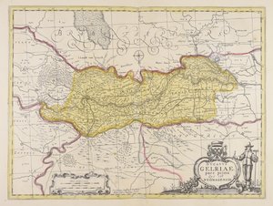 Ducatus Gelriae pars prima quae est Neomagensis auctore Bartholdo Wicheringe. alkotó: Unbekannter Künstler
