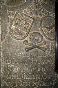 Holland sírkő a Szent Ferenc-templomban (fotó) alkotó: Unbekannt