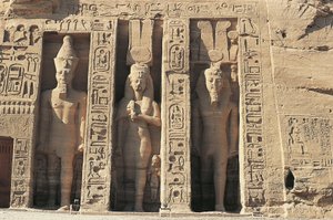 Egyiptom. Núbiai emlékművek Abu Simbelben (UNESCO világörökségi lista