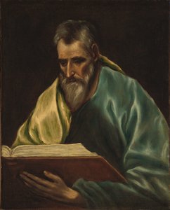 El Greco - Egy apostol portréja (Szent Fülöp), Fogg alkotó: Unbekannter Künstler