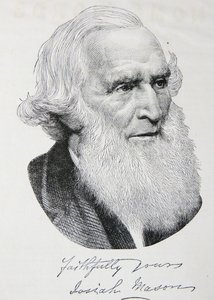 Josiah Mason metszete alkotó: Unbekannter Künstler