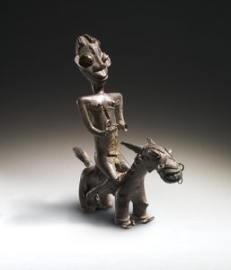 Lovas figura, valószínűleg 1700-as évek alkotó: Unbekannt