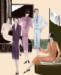 Divatruhák 1928 tavaszán alkotó: Unbekannter Künstler