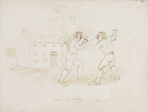 Fighting, Northumberland, 1805-1820 alkotó: Unbekannt
