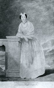 Florence Nightingale, angol ápolónő és kórházi reformátor, 1860 körül alkotó: Unbekannt