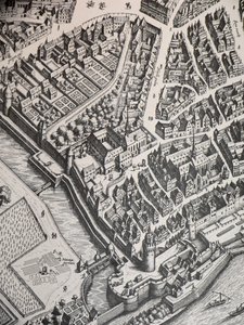 Frankfurti karmelita kolostor 1628 alkotó: Unbekannter Künstler