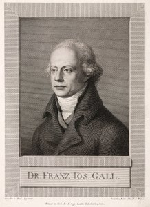 Franz Joseph Gall német anatómus és frenológus, 1800 körül alkotó: Unbekannt