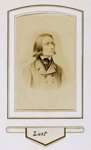 Franz Liszt when young alkotó: Unbekannter Künstler