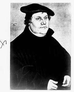 German reformer Martin Luther alkotó: Unbekannter Künstler