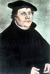 Luther Márton német vallásújító alkotó: Unbekannter Künstler