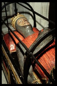 Gloucesteri katedrális, Normandia hercegének, Hódító Vilmos fiának képmása, 1100 körül (G96/6) alkotó: Unbekannt