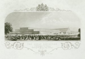 Nagy kiállítás 1851 A Crystal Palace, London alkotó: Unbekannt