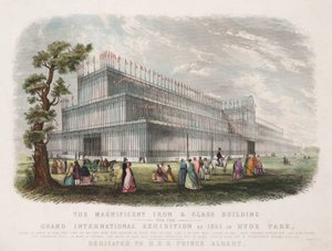 Nagy kiállítás 1851 A Crystal Palace, London alkotó: Unbekannt