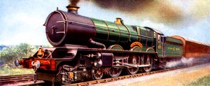 Great Western Railway vonat - V. György király alkotó: Unbekannter Künstler