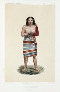 Indiai Guaycuru, c 1843-1 alkotó: Unbekannt