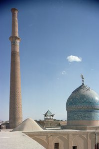 Harun Vilayet kupola és az Ali minaret, valószínűleg a 17. század körül (fotó) alkotó: Unbekannt