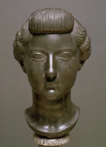 Livia Drusilla (i. e. 56-i.sz. 29) Roman feje, ie 30 körül (bazalt) alkotó: Unbekannt