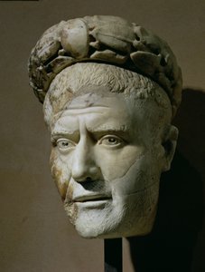 Arab Fülöp, római császár (244-249) feje (márvány) alkotó: Unbekannt