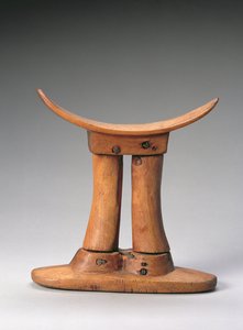 Fejtámasz, egyiptomi, Újbirodalom, Kr.e. 1550-1069 körül (fa) alkotó: Unbekannt