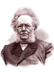 Henrik Ibsen alkotó: Unbekannter Künstler