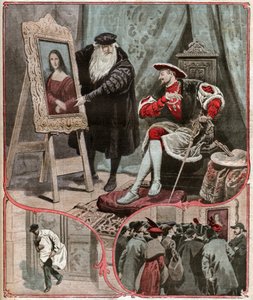 A Mona Lisa története. Mona Lisa története. alkotó: Unbekannt