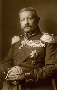 Történelem. Németország. Paul von Hindenburg tábornok. Fotó, Németország, 1914-16 körül. (képeslap) alkotó: Unbekannter Künstler