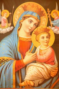 Ikon a Saint Bishoy kopt kolostor Egyiptomban alkotó: Unbekannt