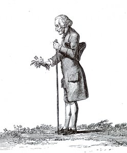 Jean-Jacques Rousseau. alkotó: Unbekannt
