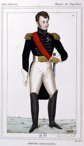 Jerome Bonaparte, 1810 körül (metszet) alkotó: Unbekannter Künstler