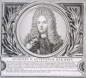 V. János portugál (litho) alkotó: Unbekannt