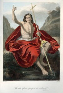 Keresztelő János prédikációja - Biblia, Újszövetség alkotó: Unbekannter Künstler