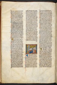 Arimatheai József prédikál követőinek a Szent Grál történetéből, 1315-1311 alkotó: Unbekannter Künstler