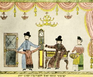 József sokszínű vérfoltos kabátja – Biblia alkotó: Unbekannter Künstler