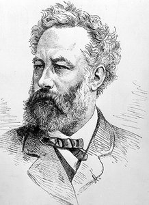 Jules Verne (metszet) alkotó: Unbekannter Künstler