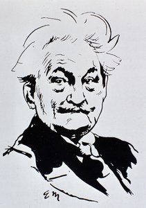 Leoš Janáček (tinta papíron) alkotó: Unbekannt