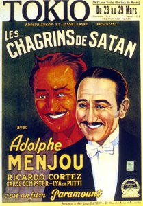 Les Sorrows de Satan A Sátán fájdalmai, DWGriffith és Adolf Menjou 1926 alkotó: Unbekannt