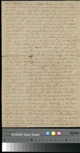 Peter Brown levele Sarah Brownnak, 1775. június 25. (papír) alkotó: Unbekannter Künstler