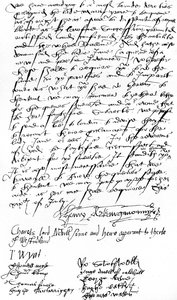 Mary I. királynő kenti támogatói levele Sir Nicholas Pelhamnek és Sussex urainak, amelyben bejelentik Lady Mary királynővé kikiáltását, és elítélik Lady Jane Grayt alkotó: Unbekannt