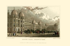 Londoni nézetek: Sussex Place, Regent