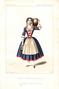 Madame Charlotte Doche, Eugenie Fleury vagy Marie Charlotte Eugenie Plunkett Madeleine szerepében Eugene Scribe L