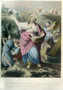Mirjám a prófétanő - Biblia alkotó: Unbekannter Künstler
