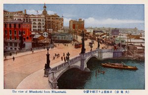 Mitsukoshi a Nihonbashi, Tokyo, Japánból alkotó: Unbekannter Künstler